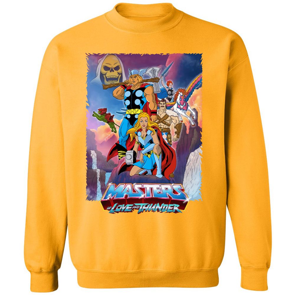 Classic Unisex Sweatshirt - J7A21D3N - Gold - 11