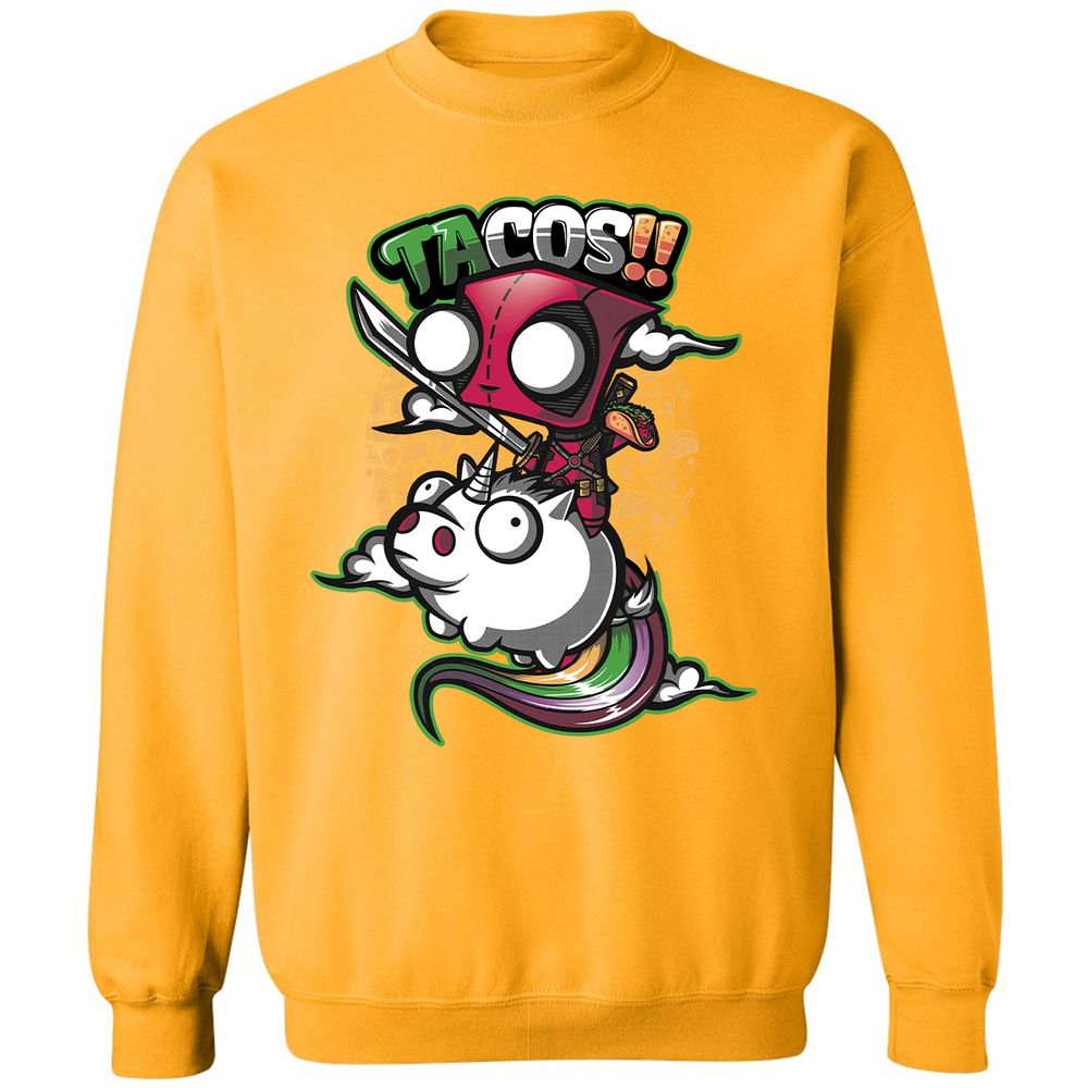 Classic Unisex Sweatshirt - QT1XGSMQ - Gold - 11