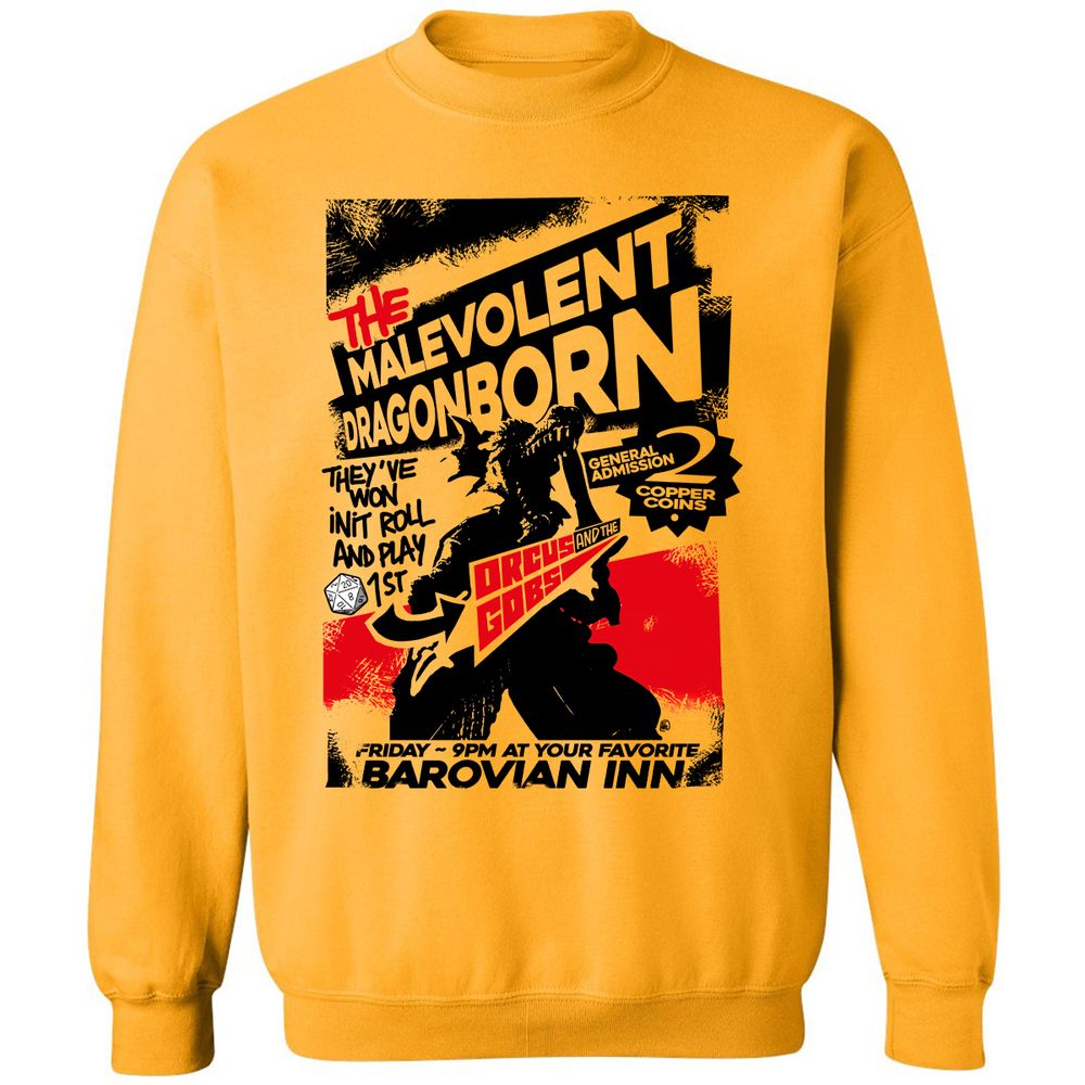 Classic Unisex Sweatshirt - 6DT1UBEW - Gold - 11
