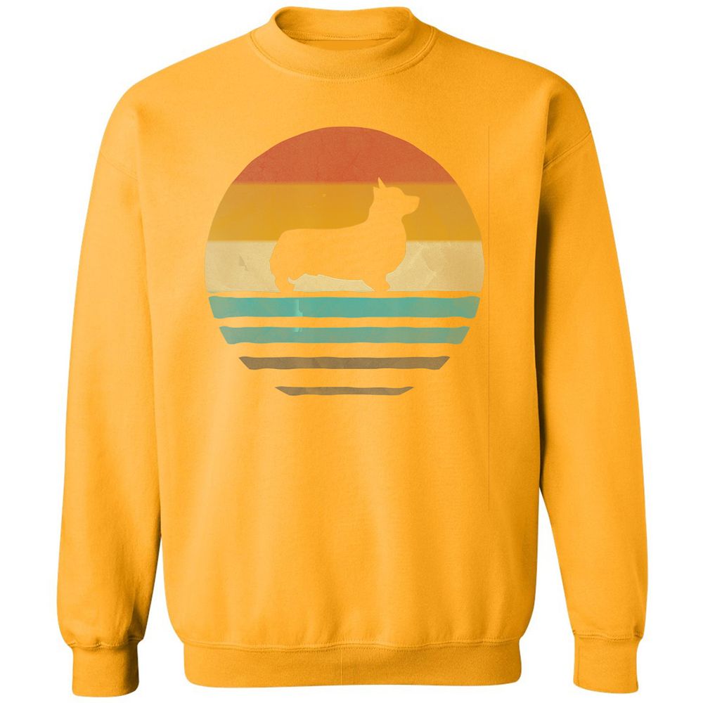 Classic Unisex Sweatshirt - 5C6ZUHNM - Gold - 11