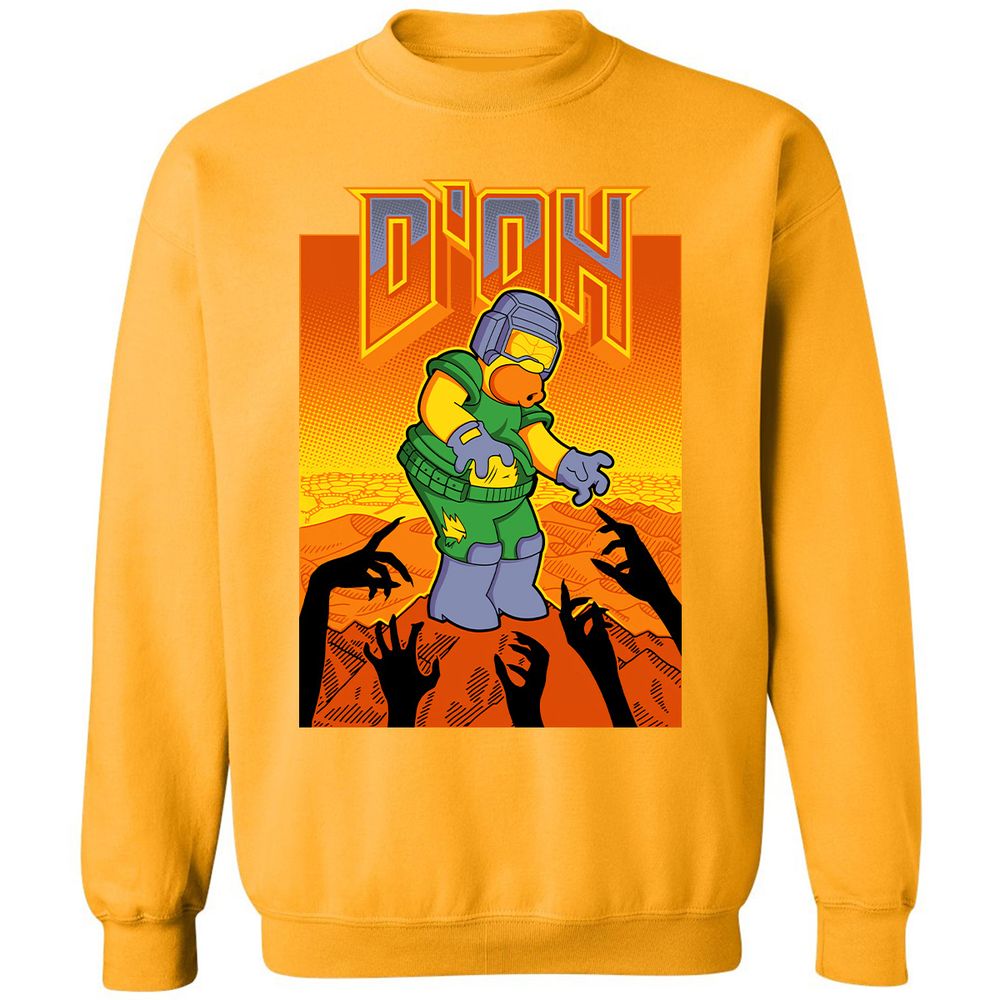 Classic Unisex Sweatshirt - 2SPGNACX - Gold - 11