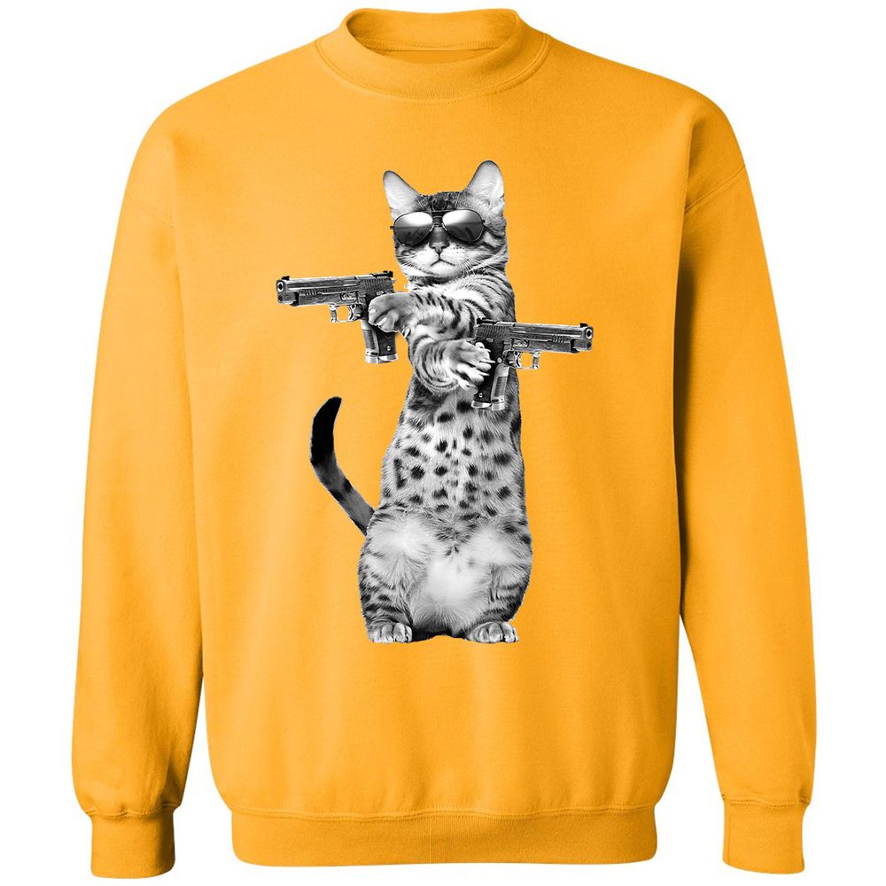 Classic Unisex Sweatshirt - RYM83RYB - Gold - 11