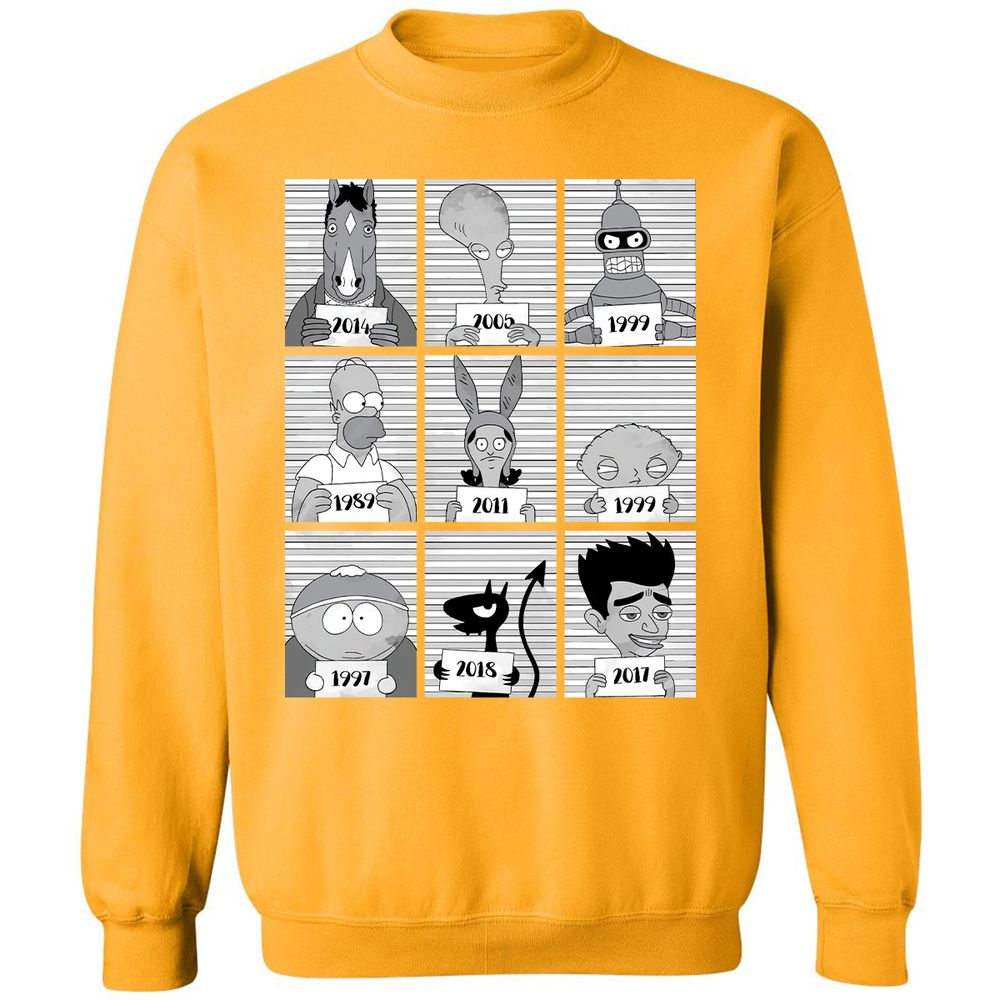 Classic Unisex Sweatshirt - 28HNJVZS - Gold - 11