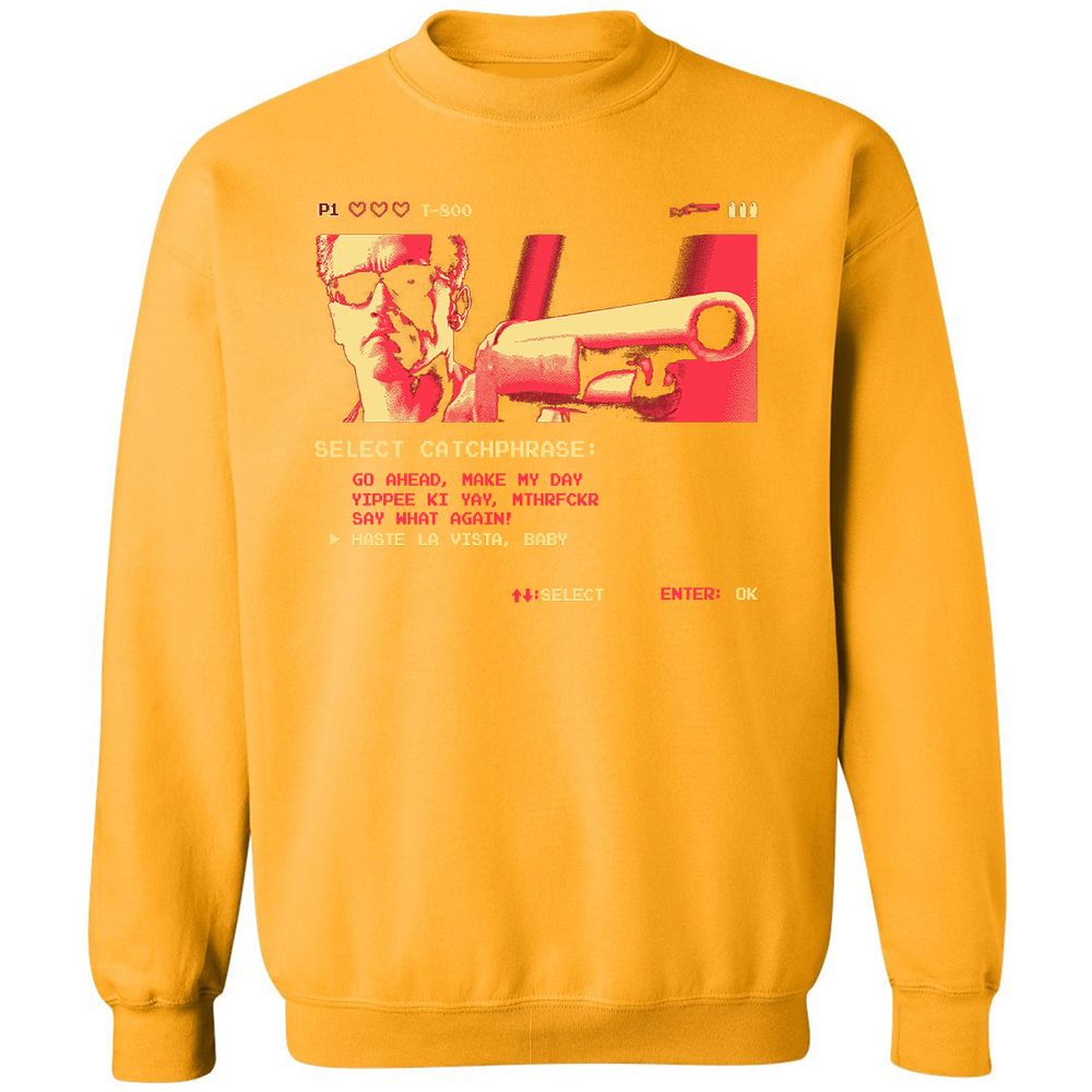 Classic Unisex Sweatshirt - GQDBRJ12 - Gold - 11
