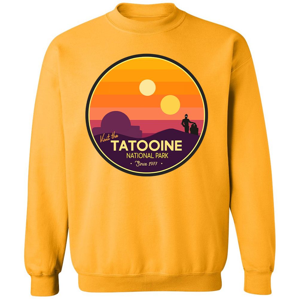Classic Unisex Sweatshirt - HTQAB5WJ - Gold - 11