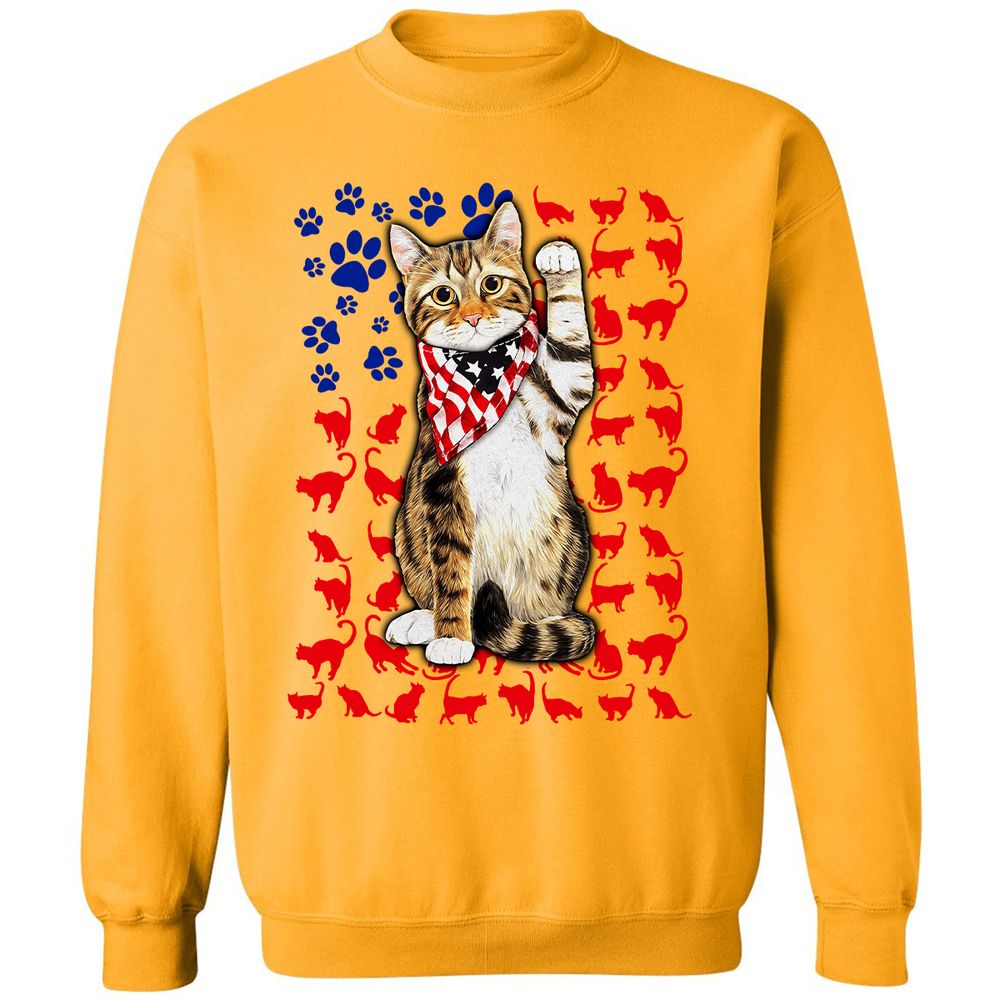 Classic Unisex Sweatshirt - 6QXLB2L7 - Gold - 11