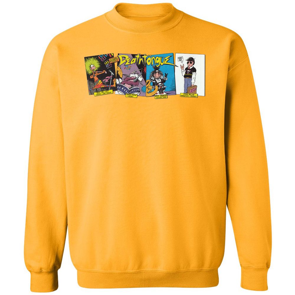 Classic Unisex Sweatshirt - HCJKS9JB - Gold - 11