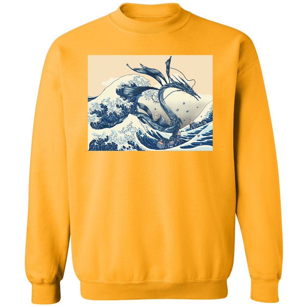Classic Unisex Sweatshirt - P4Y1BWPE - Gold - 11