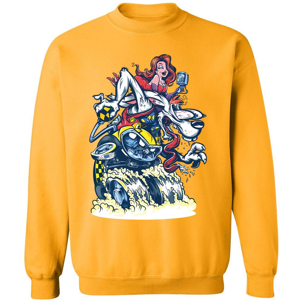 Classic Unisex Sweatshirt - LBFPJJ1R - Gold - 11