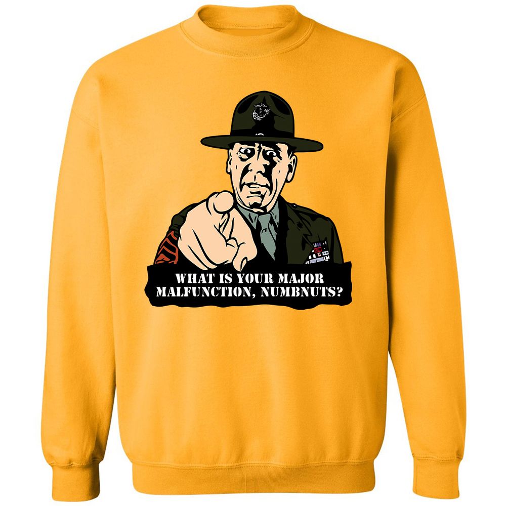 Classic Unisex Sweatshirt - Z1BPQTZC - Gold - 11