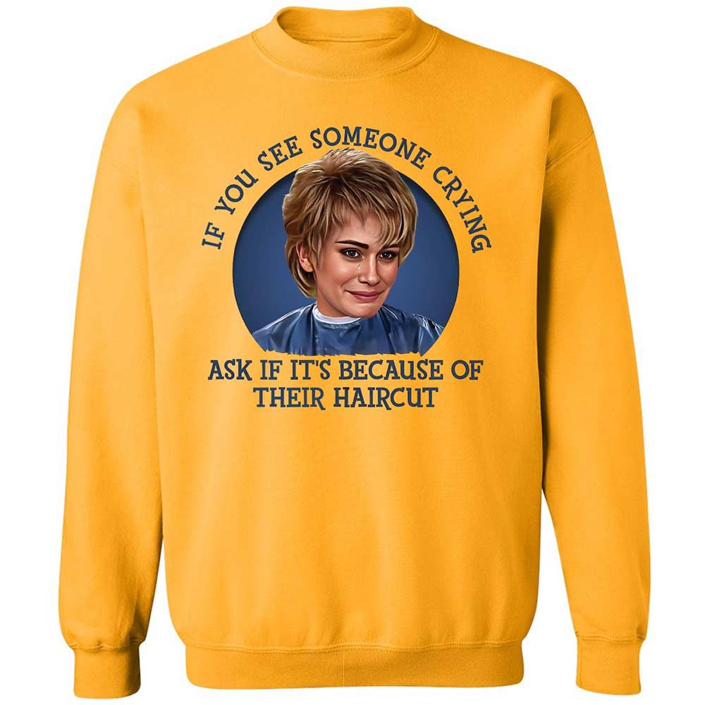 Classic Unisex Sweatshirt - 8HGZCJZN - Gold - 11