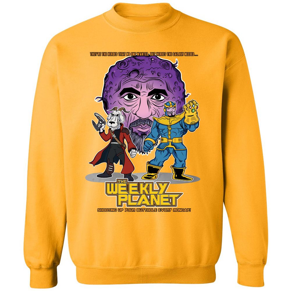 Classic Unisex Sweatshirt - EGQL56U7 - Gold - 11