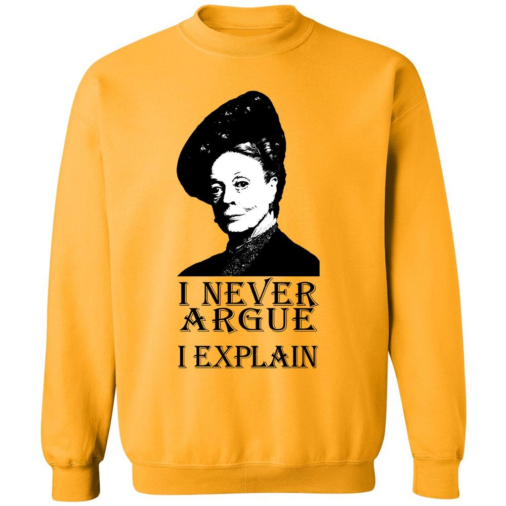 I never argue - Gold - 11