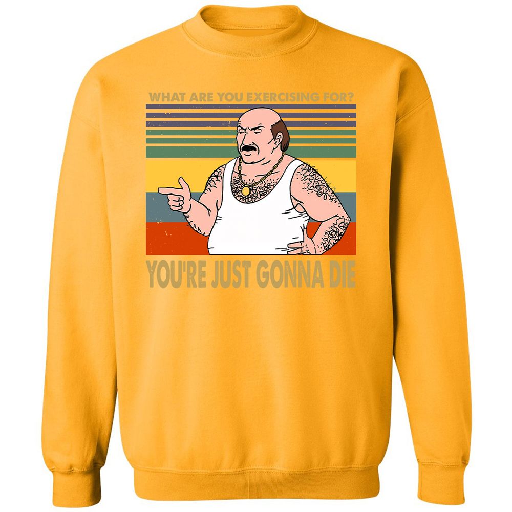 Classic Unisex Sweatshirt - S8P69CRE - Gold - 11