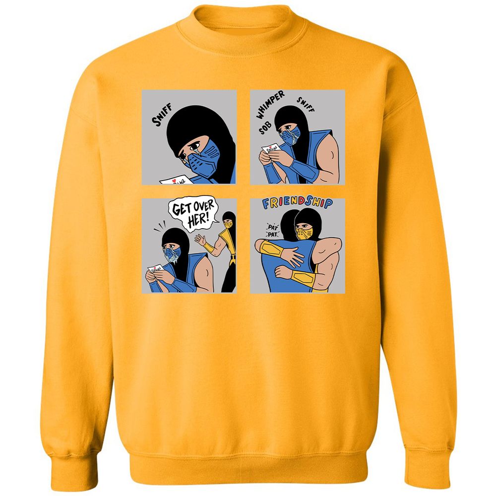 Classic Unisex Sweatshirt - 6CE16WJL - Gold - 11