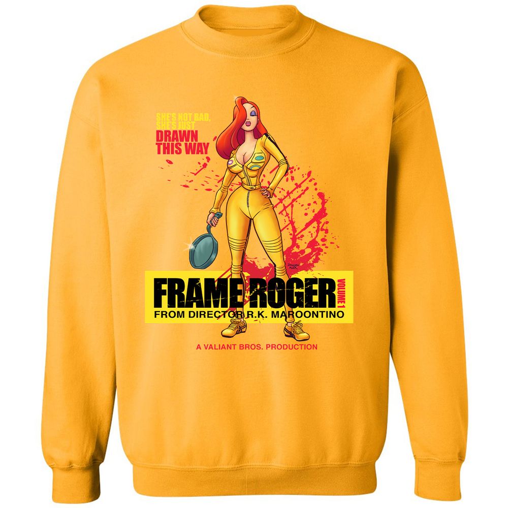 Classic Unisex Sweatshirt - 61E6HGYU - Gold - 11