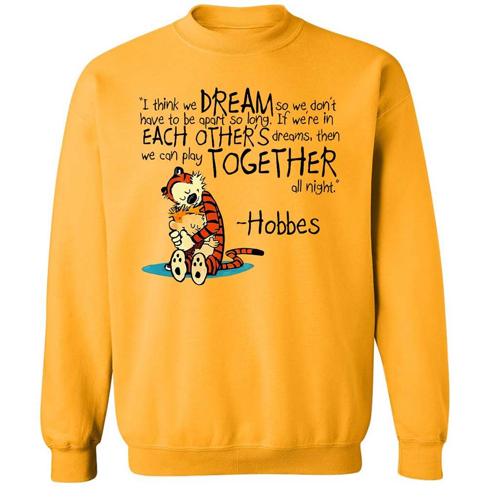 Calvin Hobbes Dreams - Gold - 11