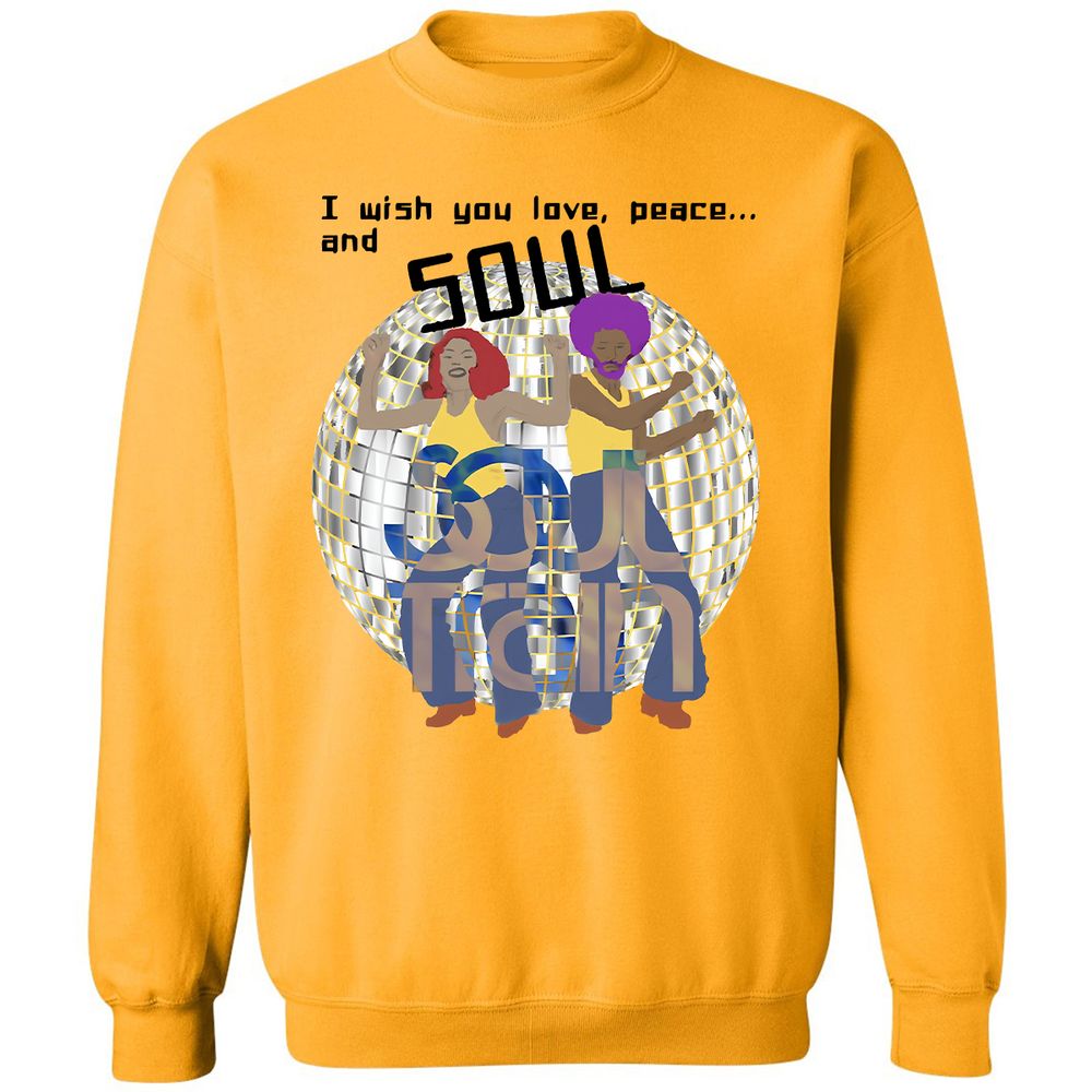 Classic Unisex Sweatshirt - CCH2A6PS - Gold - 11