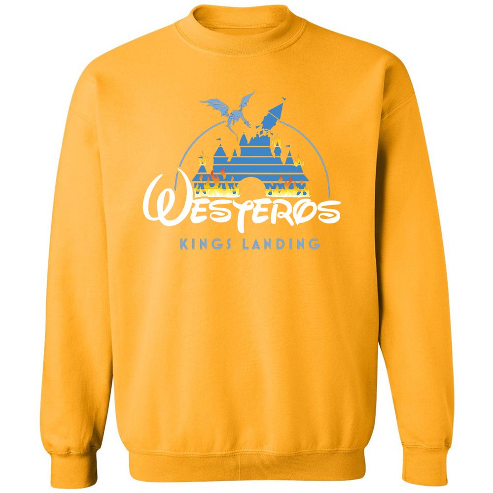 Classic Unisex Sweatshirt - 4HLG5QXJ - Gold - 11