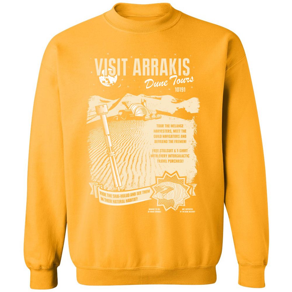 Classic Unisex Sweatshirt - QQYWV926 - Gold - 11