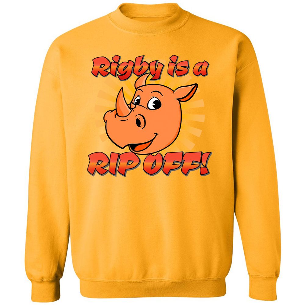 Classic Unisex Sweatshirt - Q4EF718R - Gold - 11