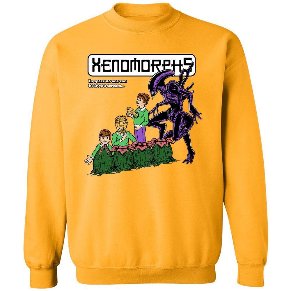 Classic Unisex Sweatshirt - 3EH7L2NJ - Gold - 11