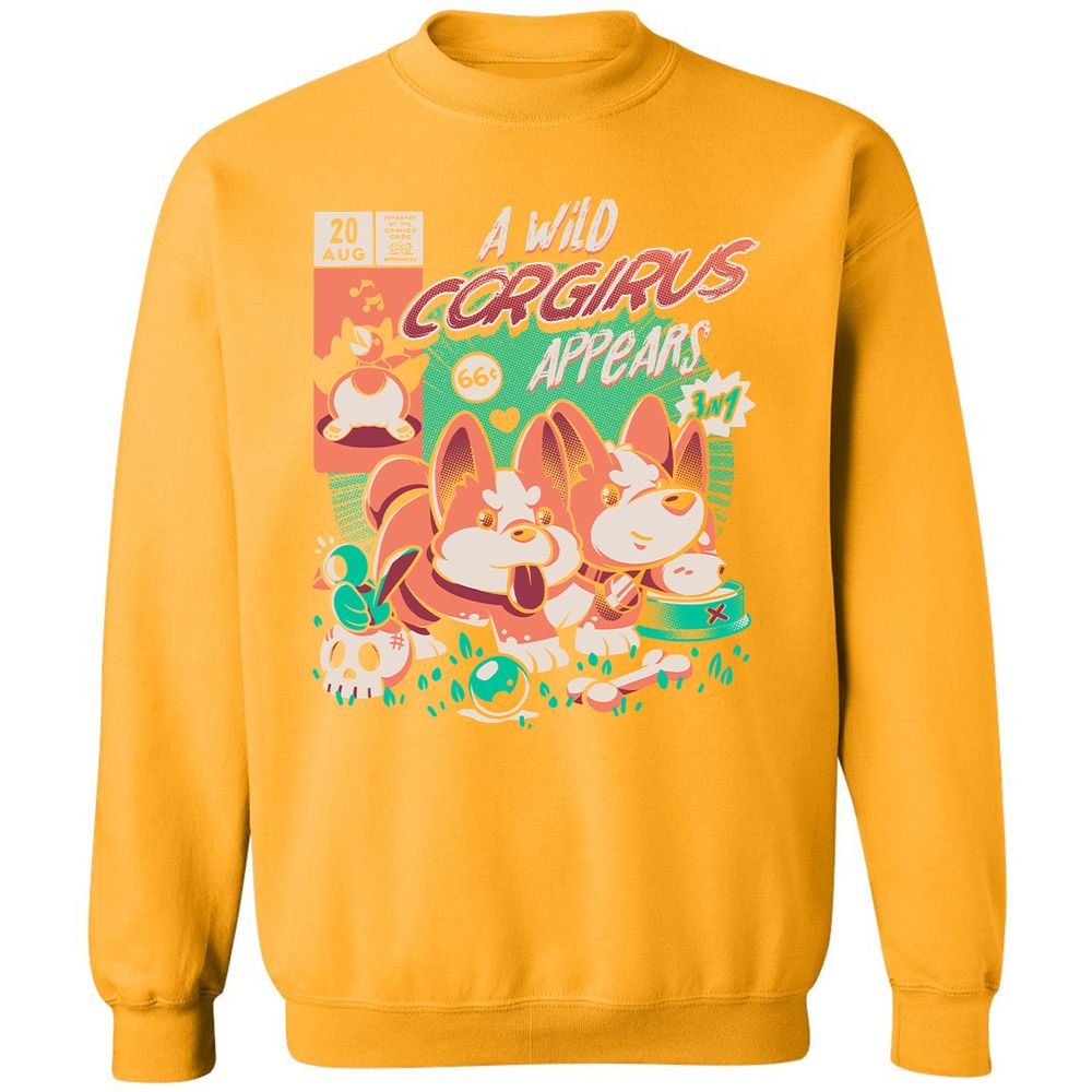 Classic Unisex Sweatshirt - 1JPQ74W9 - Gold - 11