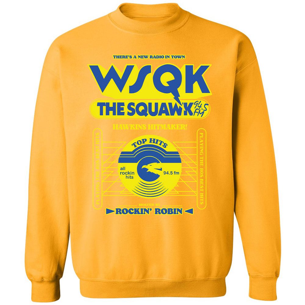 Classic Unisex Sweatshirt - WK76YWMB - Gold - 11