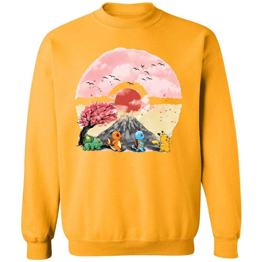 Classic Unisex Sweatshirt - X88VFV5H - Gold - 11