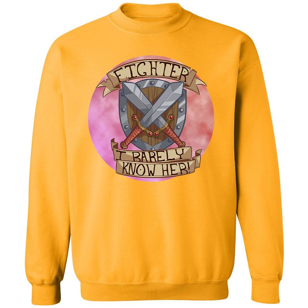 Classic Unisex Sweatshirt - L55GF41Y - Gold - 11