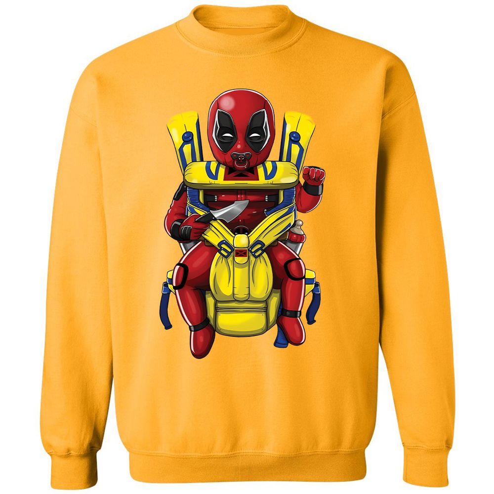 Classic Unisex Sweatshirt - UWP8VKQS - Gold - 11