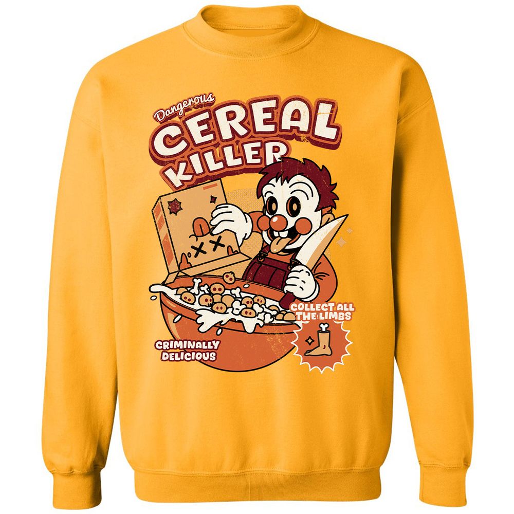 Classic Unisex Sweatshirt - GE78MSBA - Gold - 11