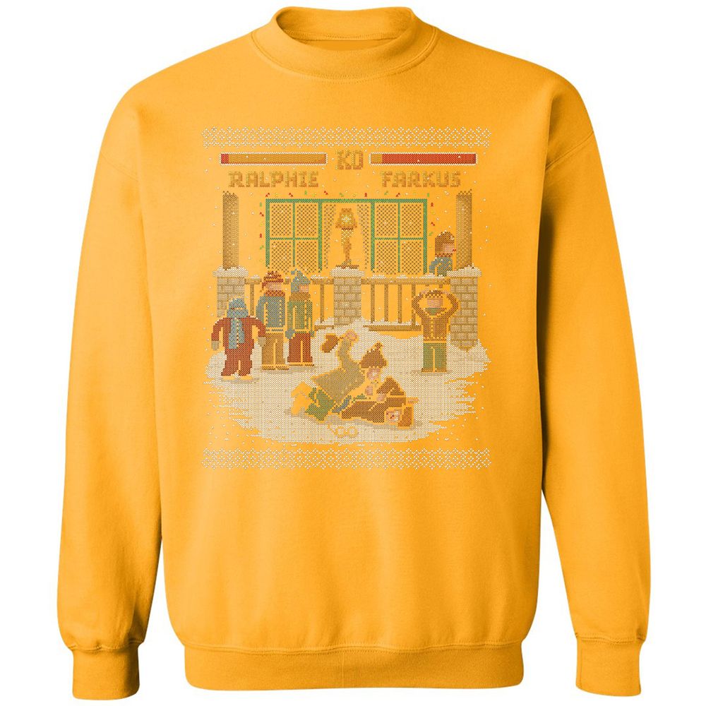 Classic Unisex Sweatshirt - TUV9NEDS - Gold - 11