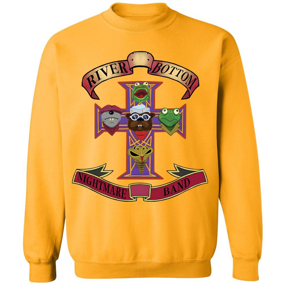 Classic Unisex Sweatshirt - JB6DJ6ZQ - Gold - 11