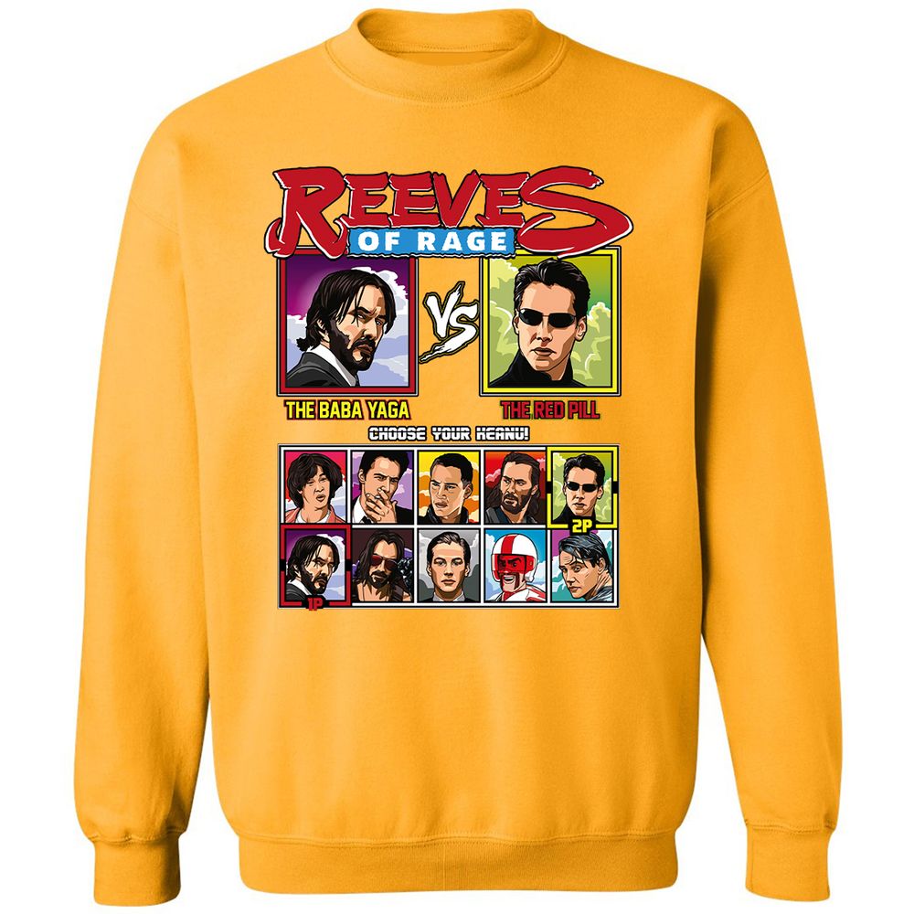 Classic Unisex Sweatshirt - LY3R2GAW - Gold - 11