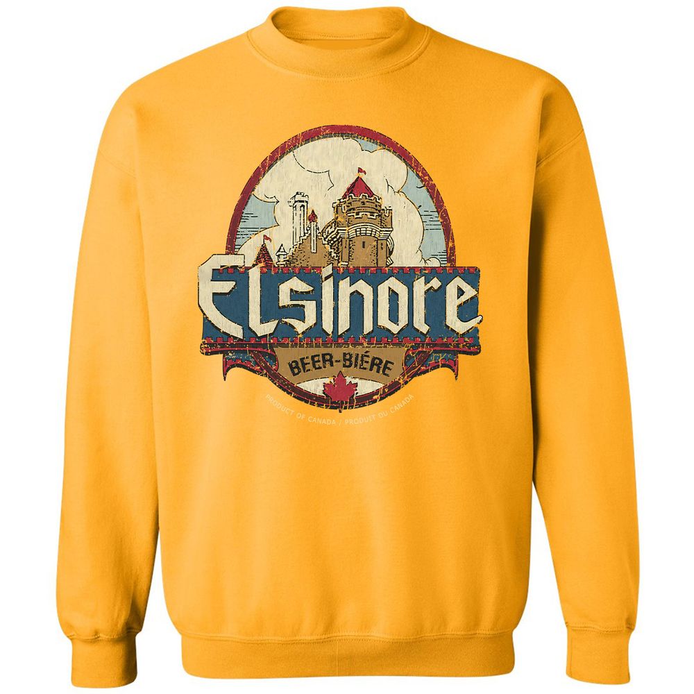 Classic Unisex Sweatshirt - C7LPFRY4 - Gold - 11