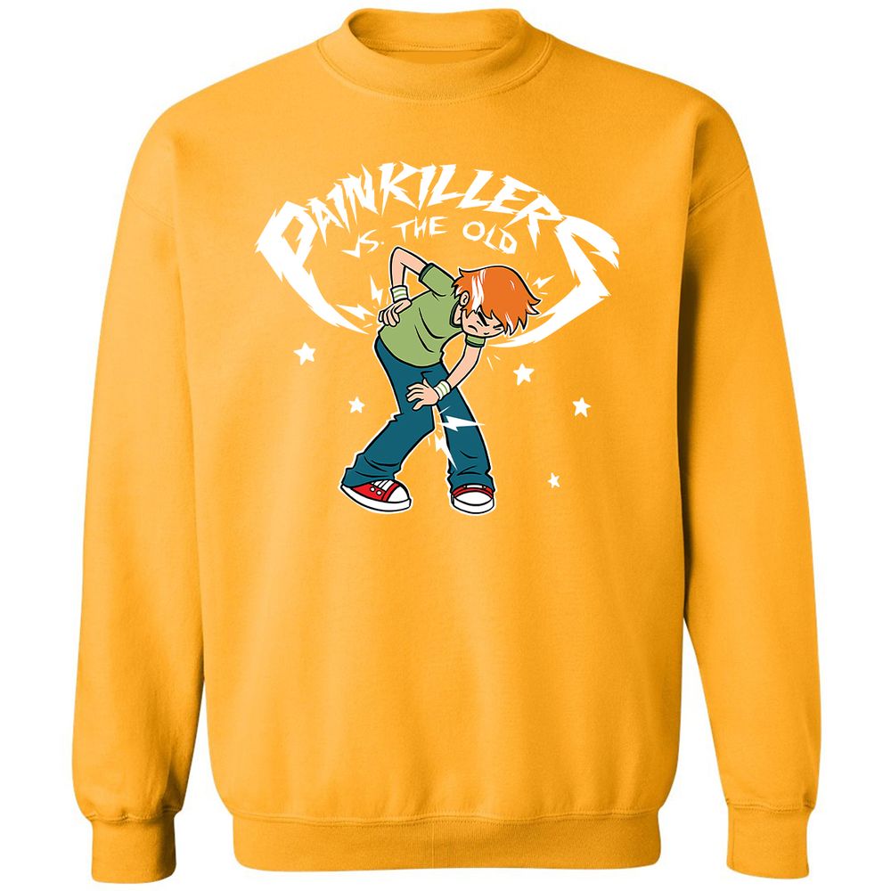 Classic Unisex Sweatshirt - 7C5EGUXB - Gold - 11