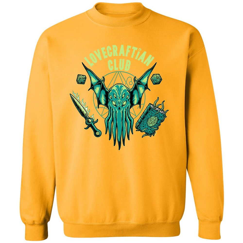 Classic Unisex Sweatshirt - C2VJ8R2C - Gold - 11