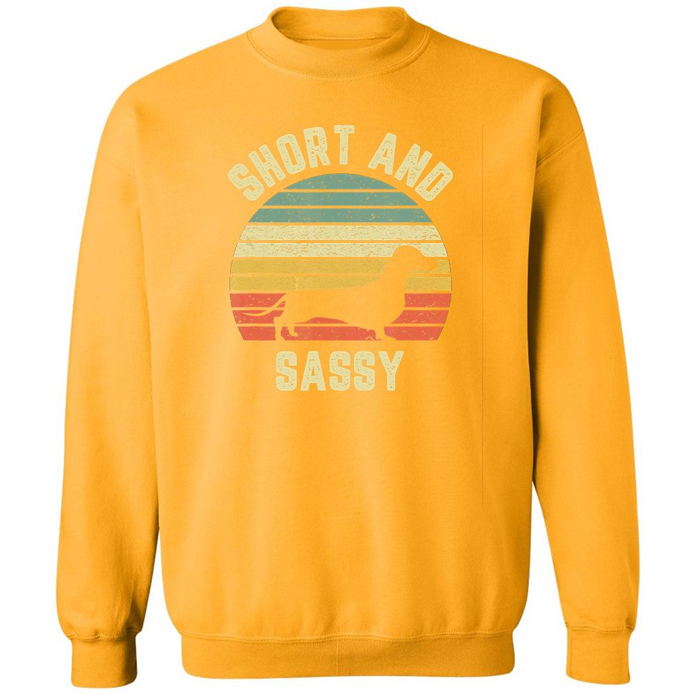 Classic Unisex Sweatshirt - W818PAQN - Gold - 11
