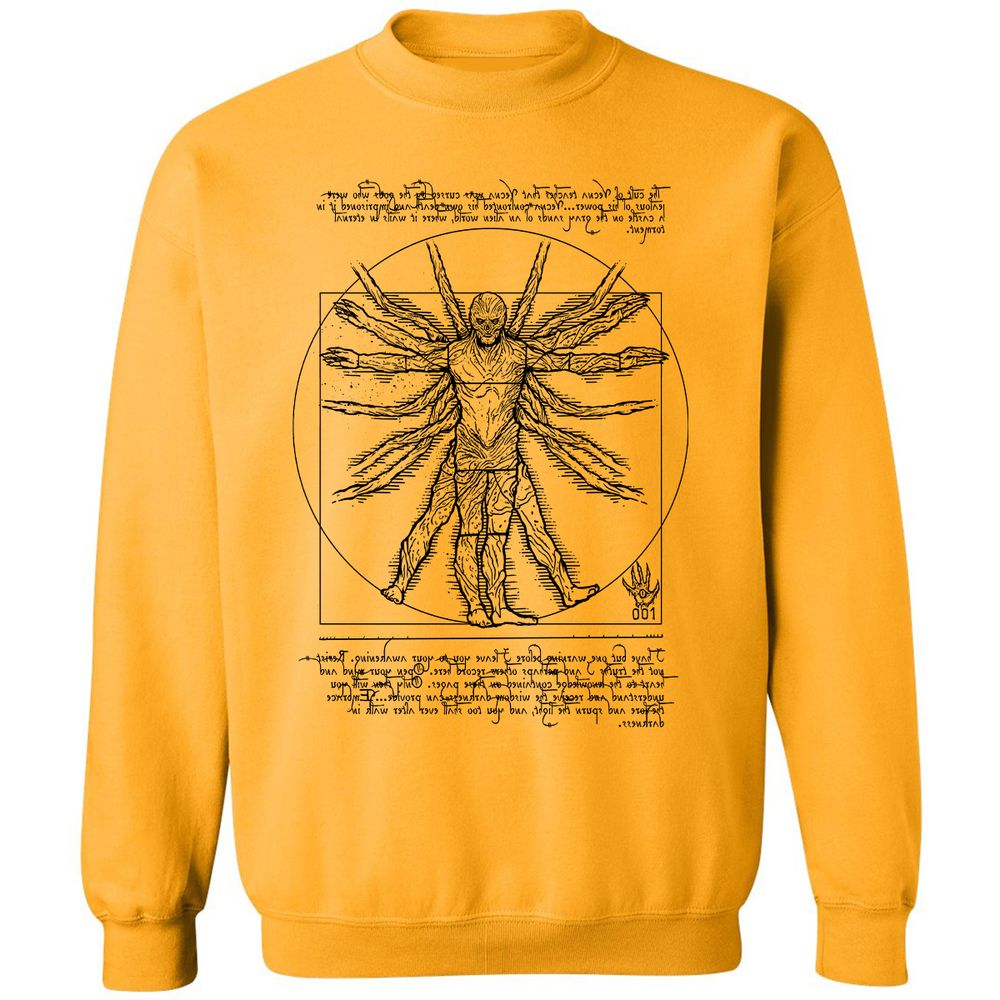 Classic Unisex Sweatshirt - MKBVLKGE - Gold - 11
