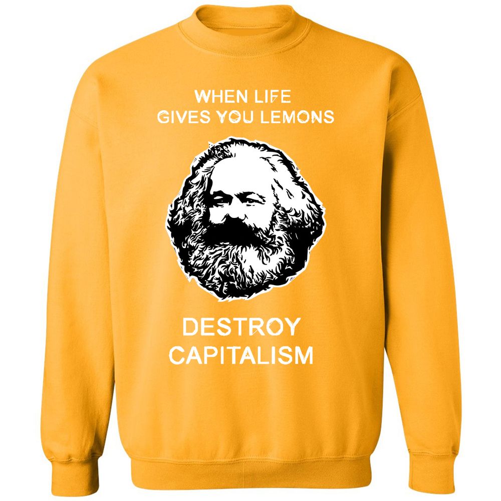 Classic Unisex Sweatshirt - AJ7YAK8T - Gold - 11