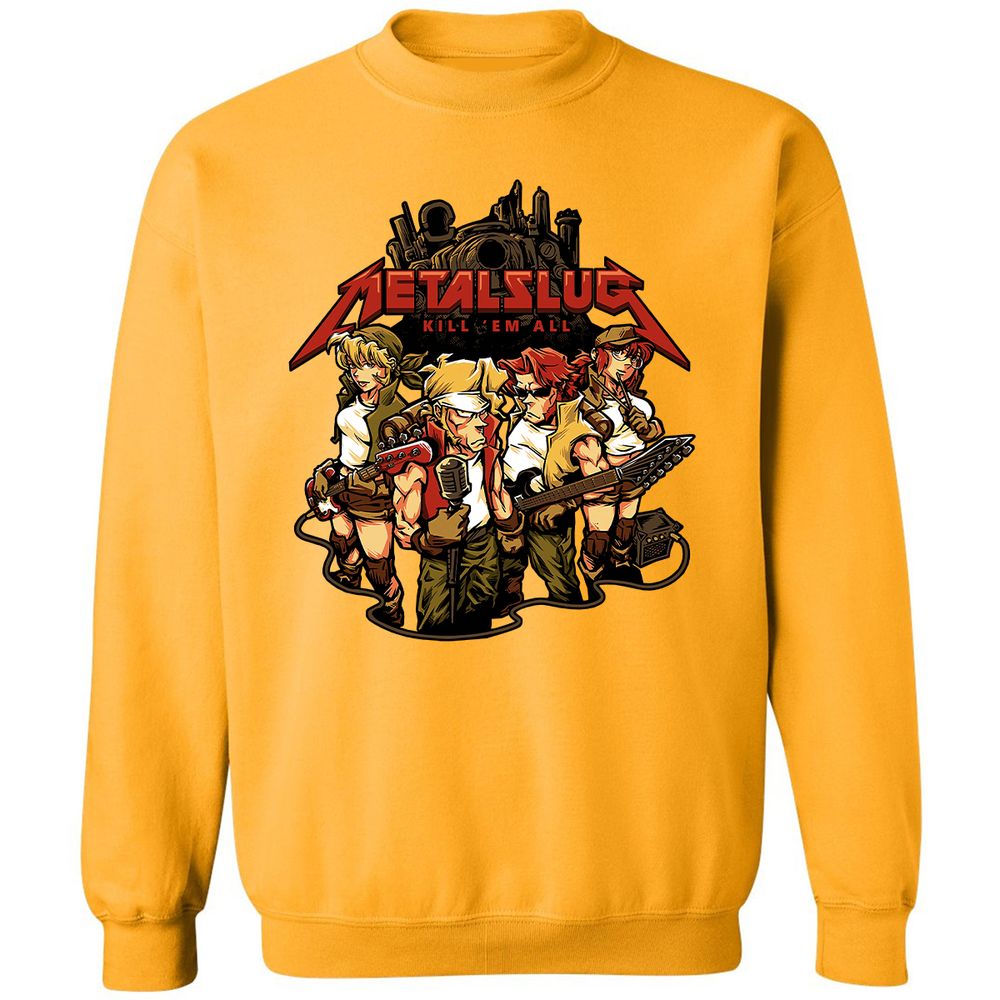 Classic Unisex Sweatshirt - 8U8L77XV - Gold - 11