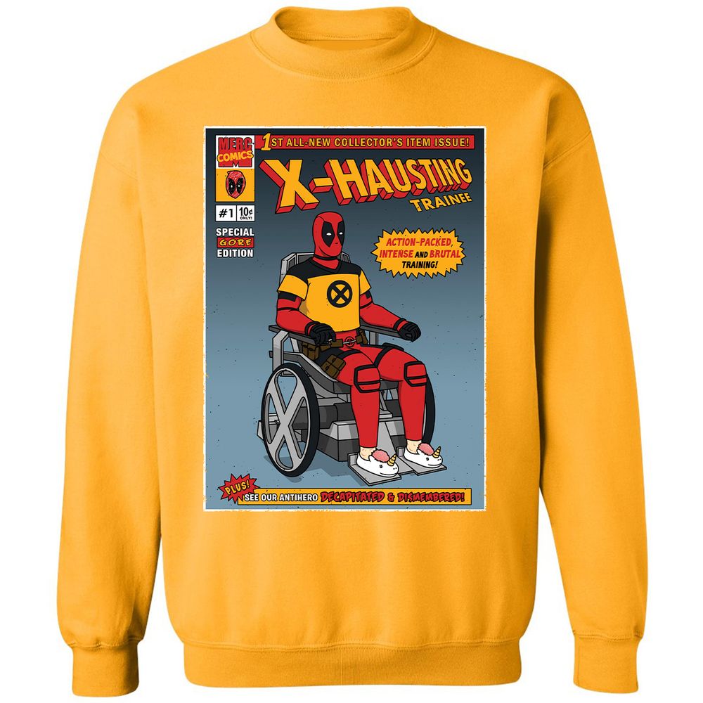 Classic Unisex Sweatshirt - DV7Z16GN - Gold - 11