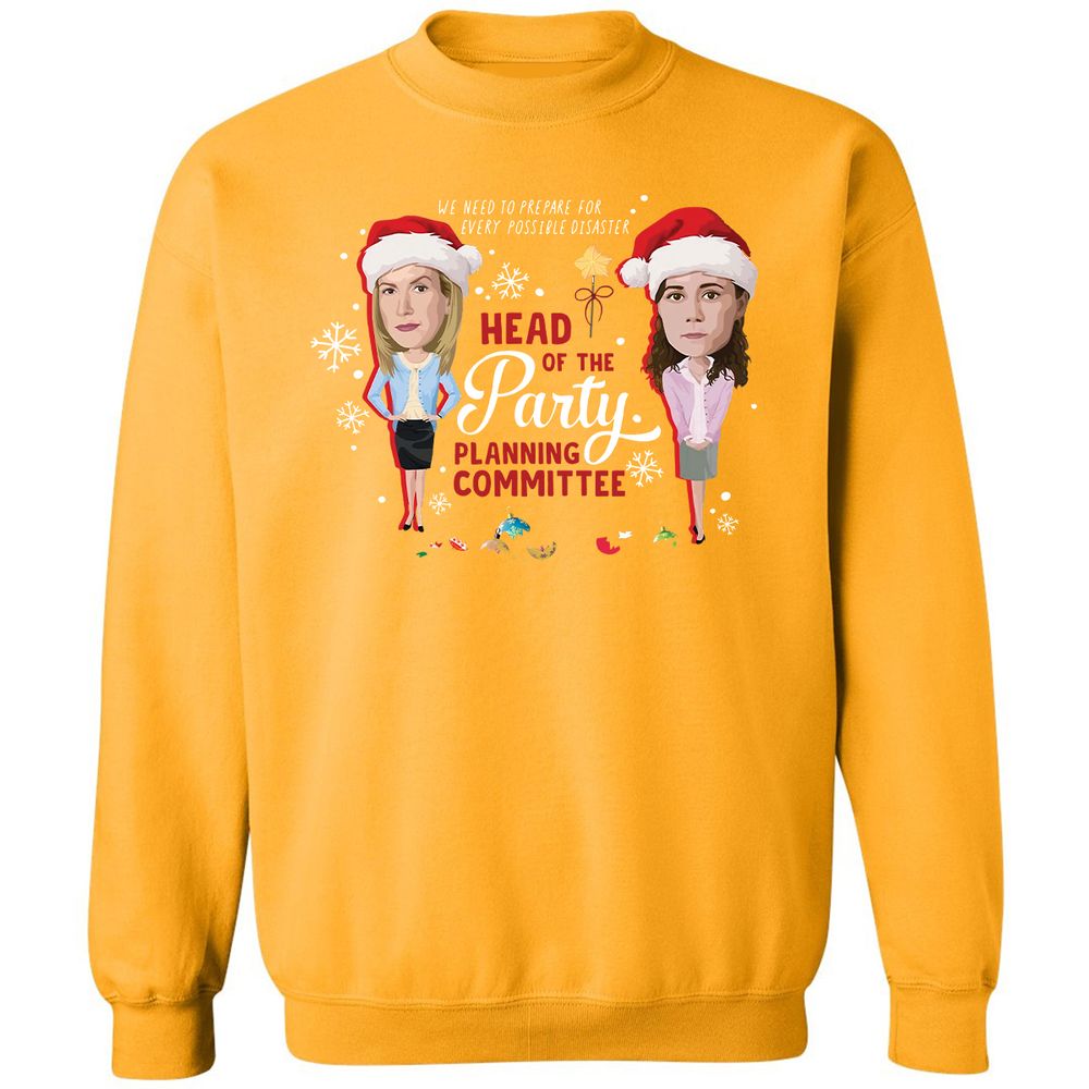 Head Of The Party Planning Committee Christmas - Gold - 11