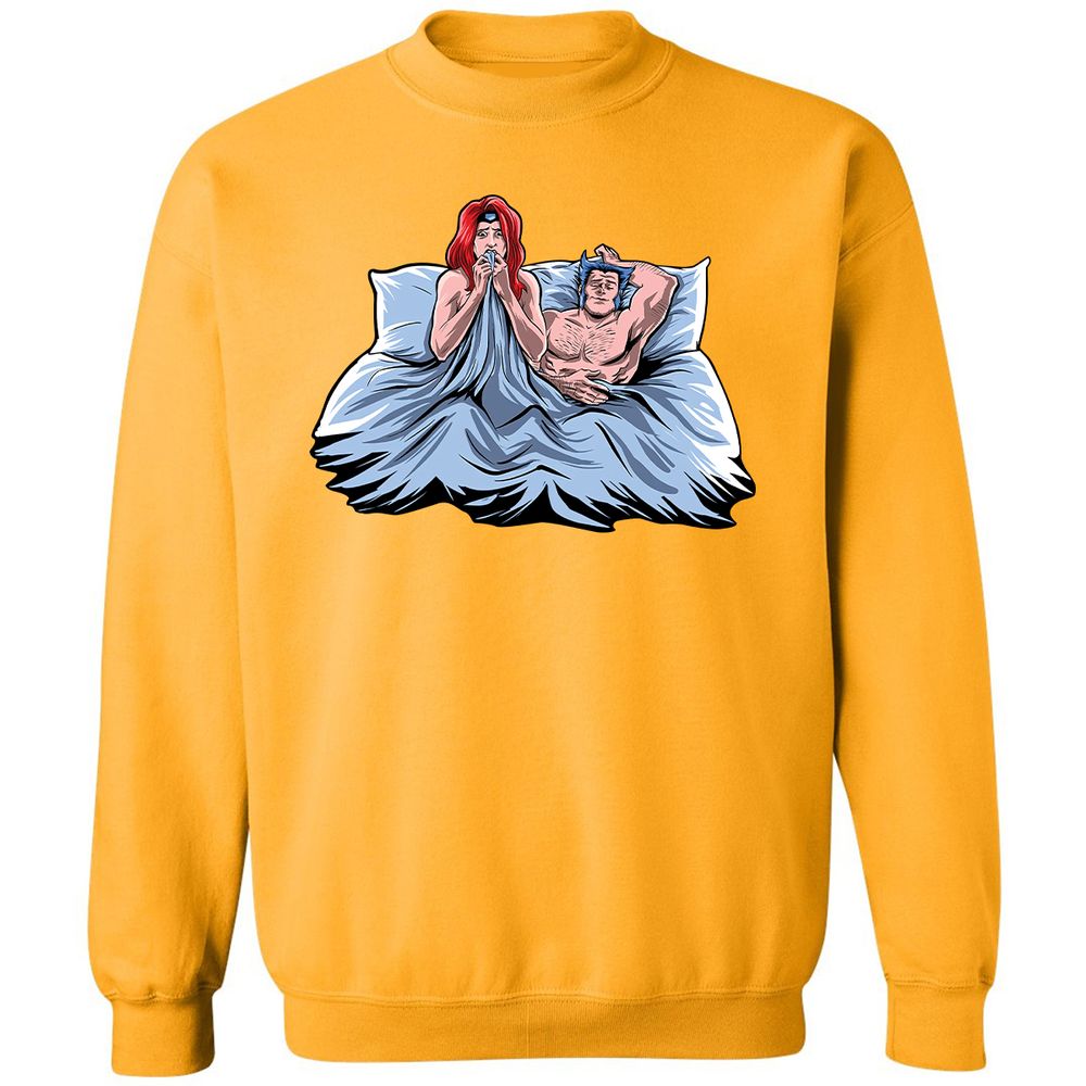 Classic Unisex Sweatshirt - TFTATSUC - Gold - 11