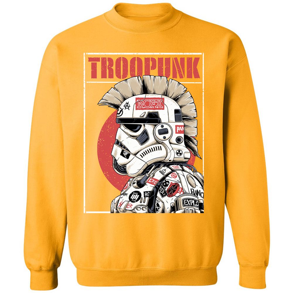 Classic Unisex Sweatshirt - DCBM9UXN - Gold - 11