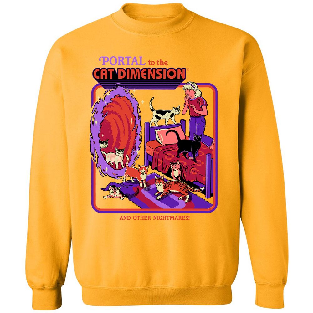 Classic Unisex Sweatshirt - 1F88XKGT - Gold - 11