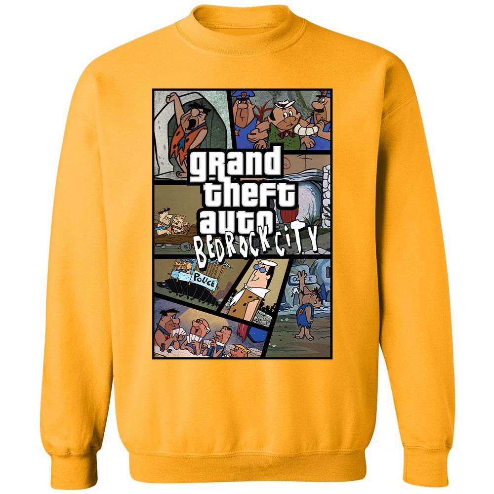 Classic Unisex Sweatshirt - QCVE921Y - Gold - 11