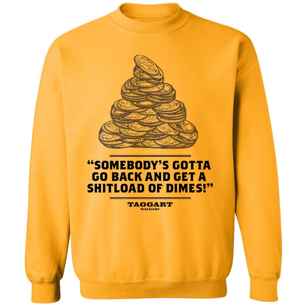 Classic Unisex Sweatshirt - L1U5TQYP - Gold - 11