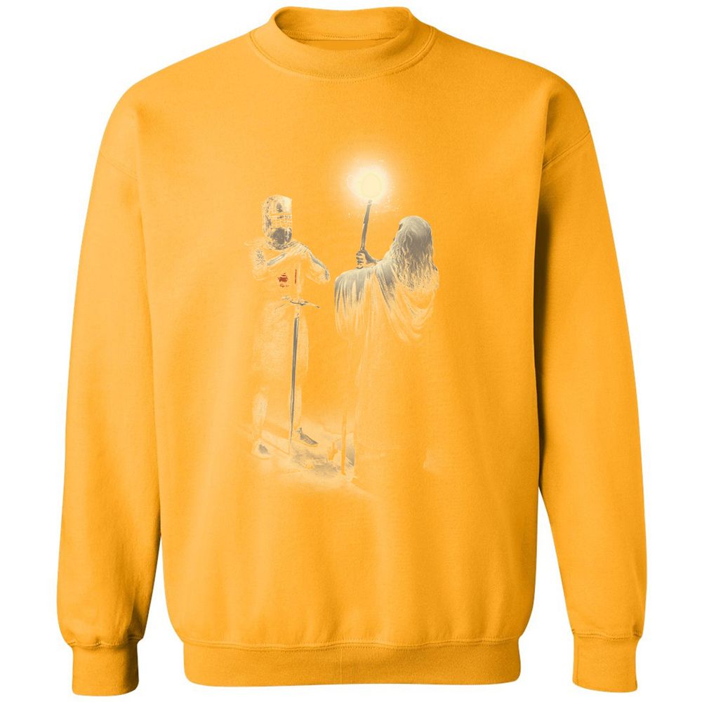 Classic Unisex Sweatshirt - ZEDMWXS9 - Gold - 11
